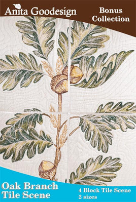 Oak Branch Tile Scene