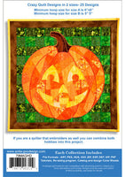 Pumpkin Crazy Quilt (P)