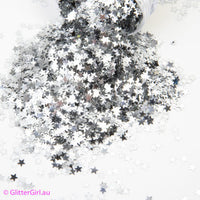 Glitter Girl Unicorn Glitter – Silver Stars