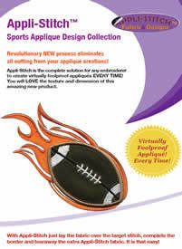 Appli-Stitch: Sports Applique Design Collection