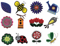 Appli-Stitch: Spring Applique Design Collection