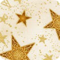 RK16584-133 GOLD Winter Grandeur - White/Gold (per Metre)
