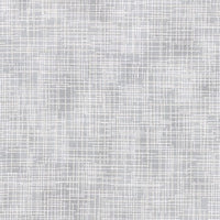 RK16687-357 TITANIUM Quilters Linen - White/Grey/Silver
