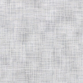RK16687-357 TITANIUM Quilters Linen - White/Grey/Silver (per Metre)