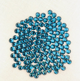 RK5082 Swarovski Hot Fix Crystals - SS16 - Blue Zircon (4mm)