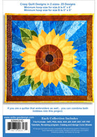 Sunflower Crazy Quilt