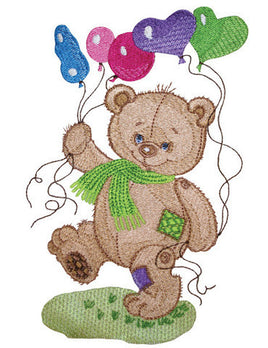 Balloon Teddy (Blossom)